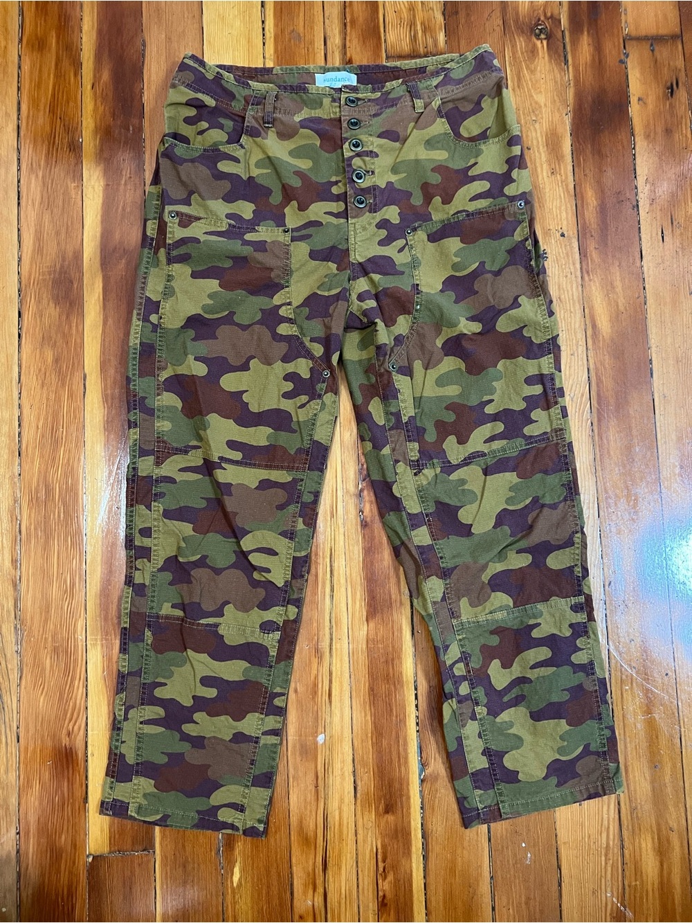 Sundance Quincy utility camo pants.